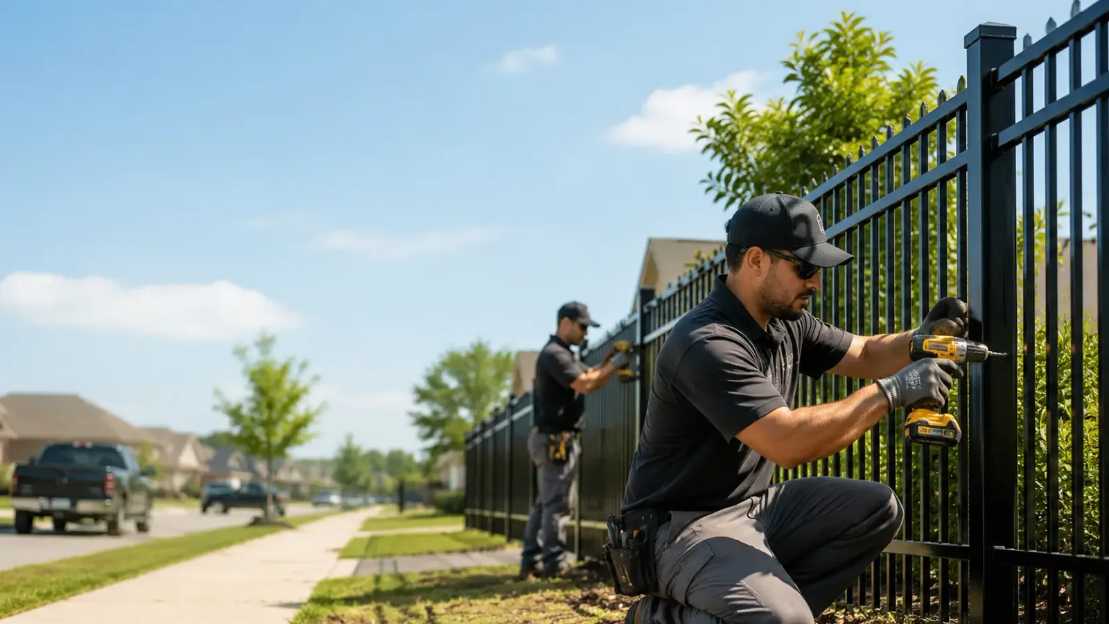 Metal Fence Installation in Nanafalia, AL